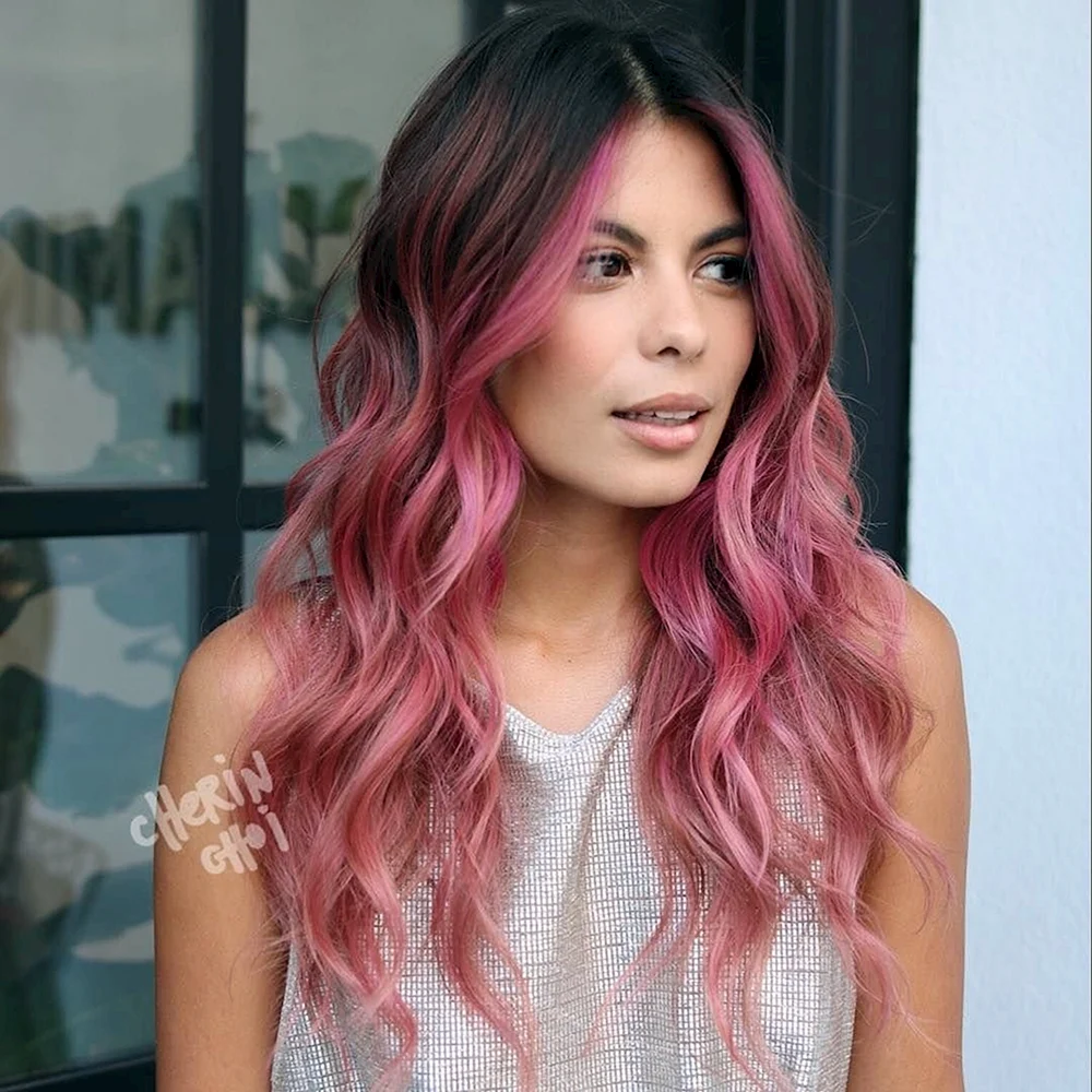 Ombre Pink hair