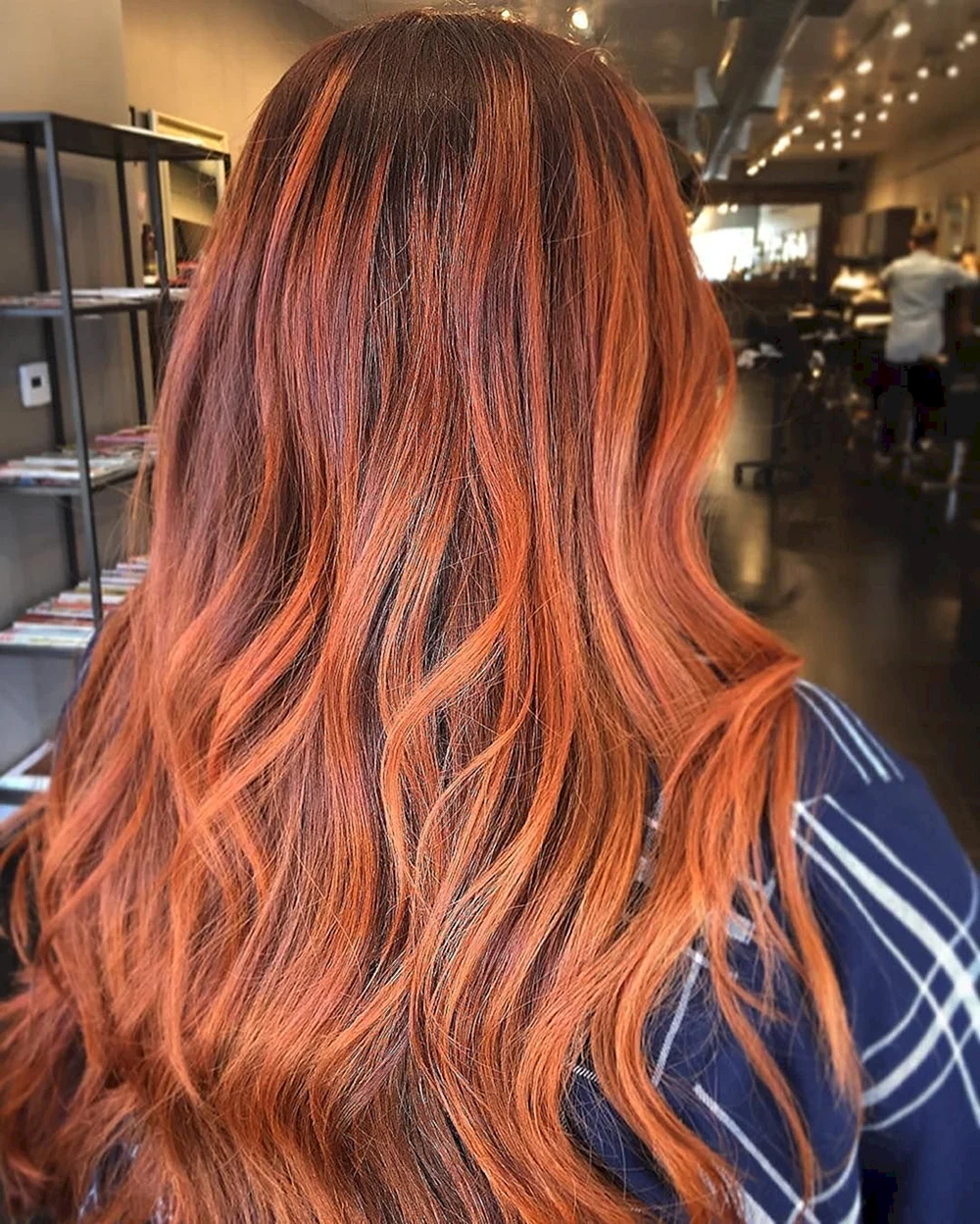 Orange hair Color