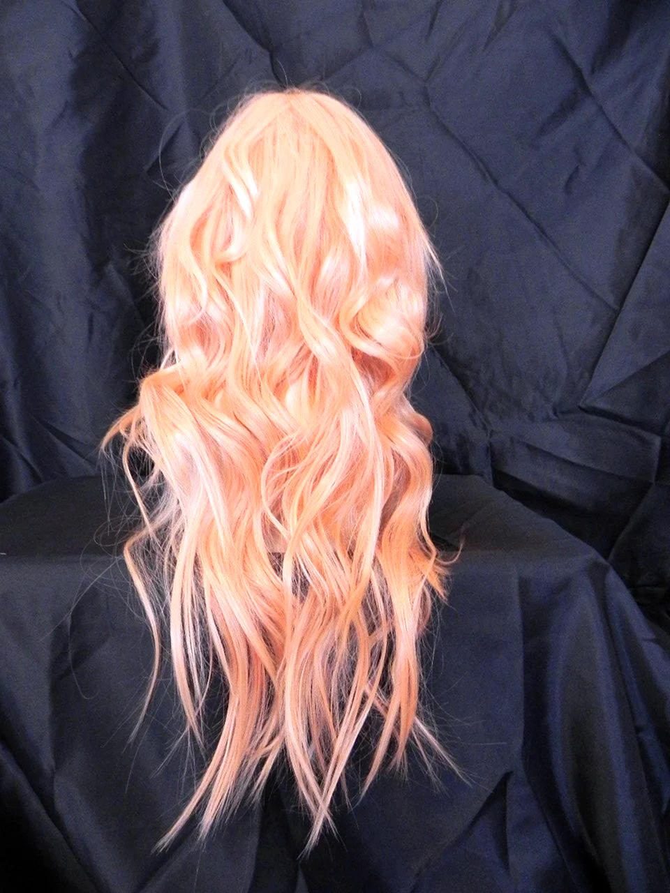 Pastel Peach hair Color