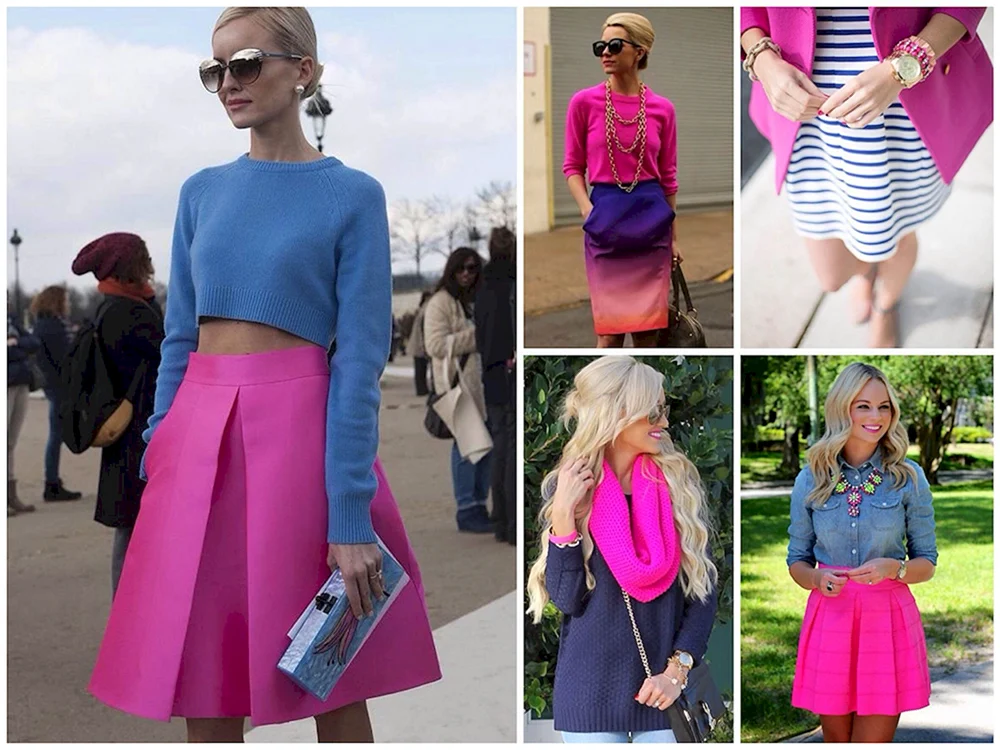 Pink Blue Style