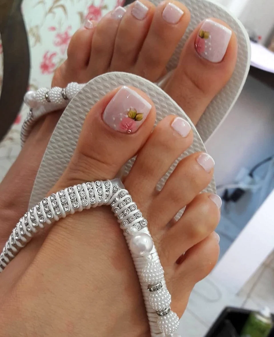 Pintado de uñas de pies