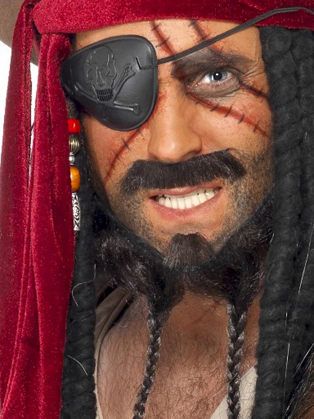 Pirate Makeup man
