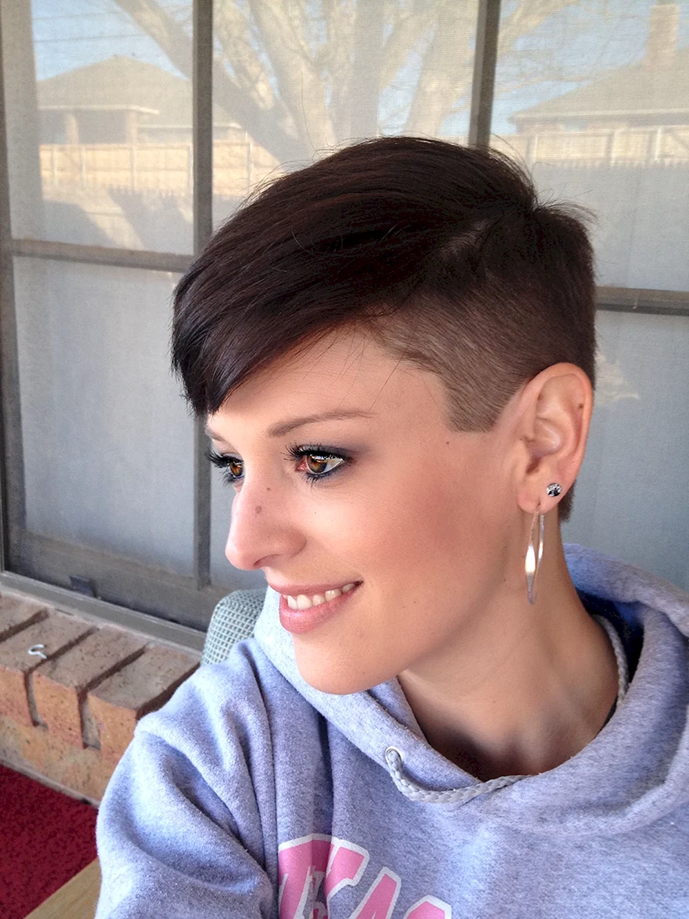 Pixie Cut Shaved