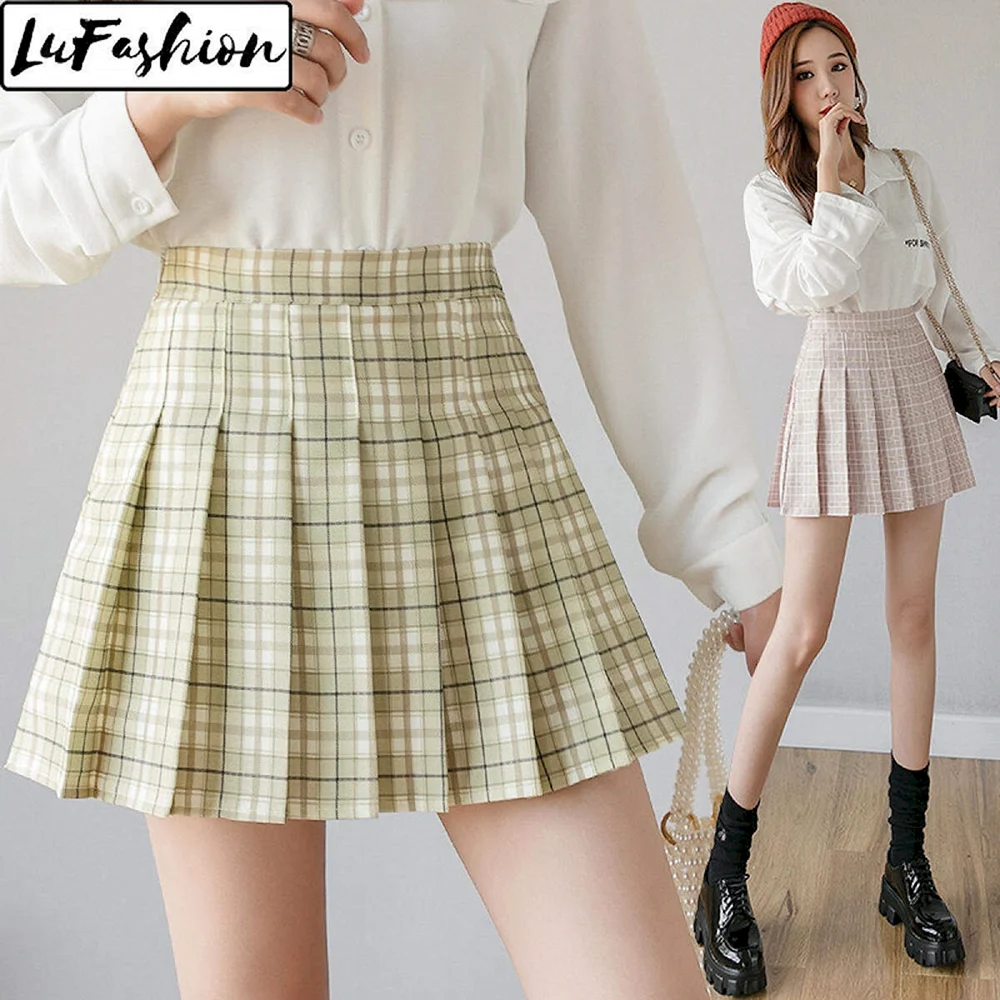 Plaid Mini skirt