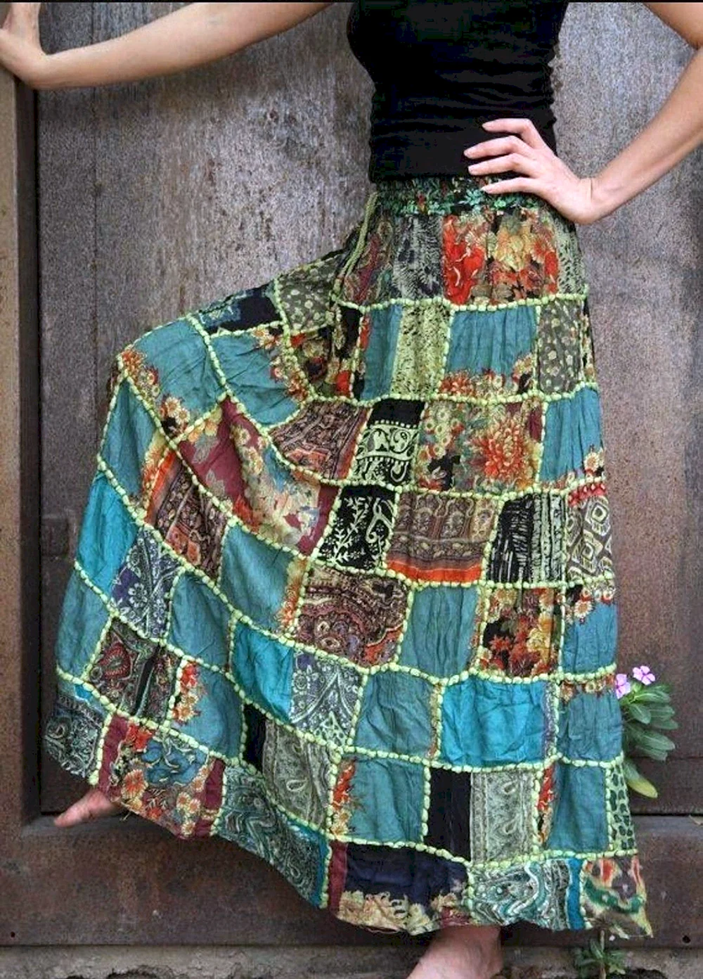 Платье из Лоскутов