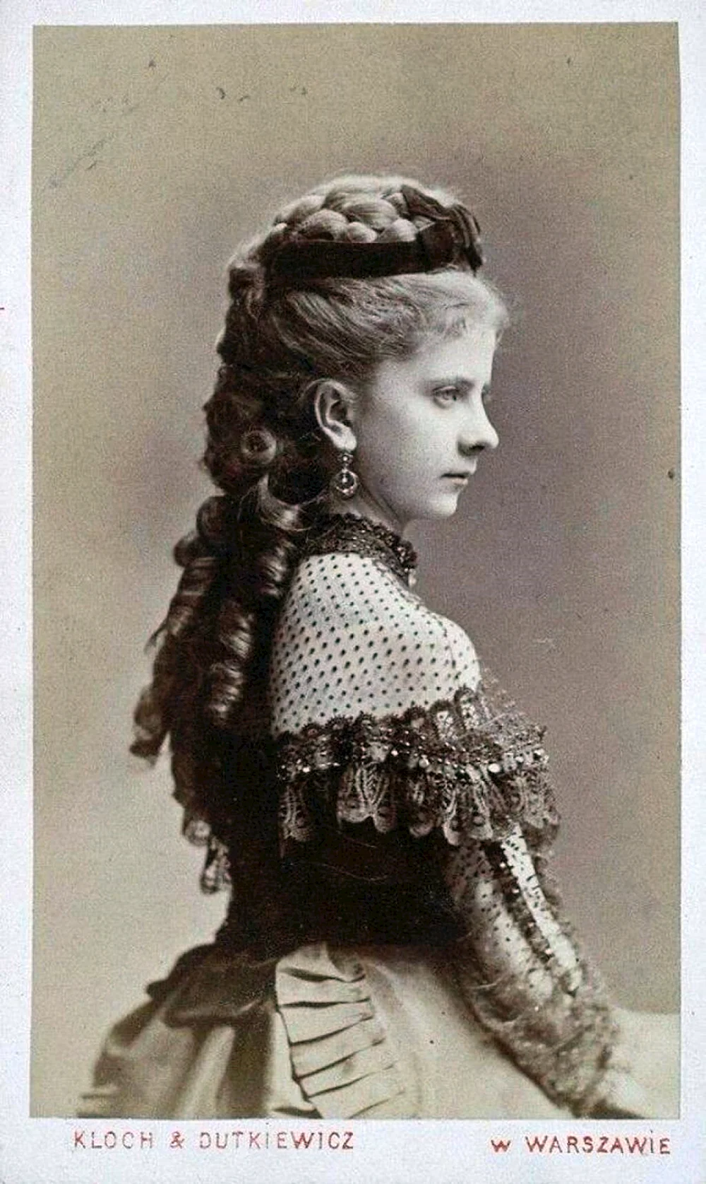 Прически 1870-1880-х