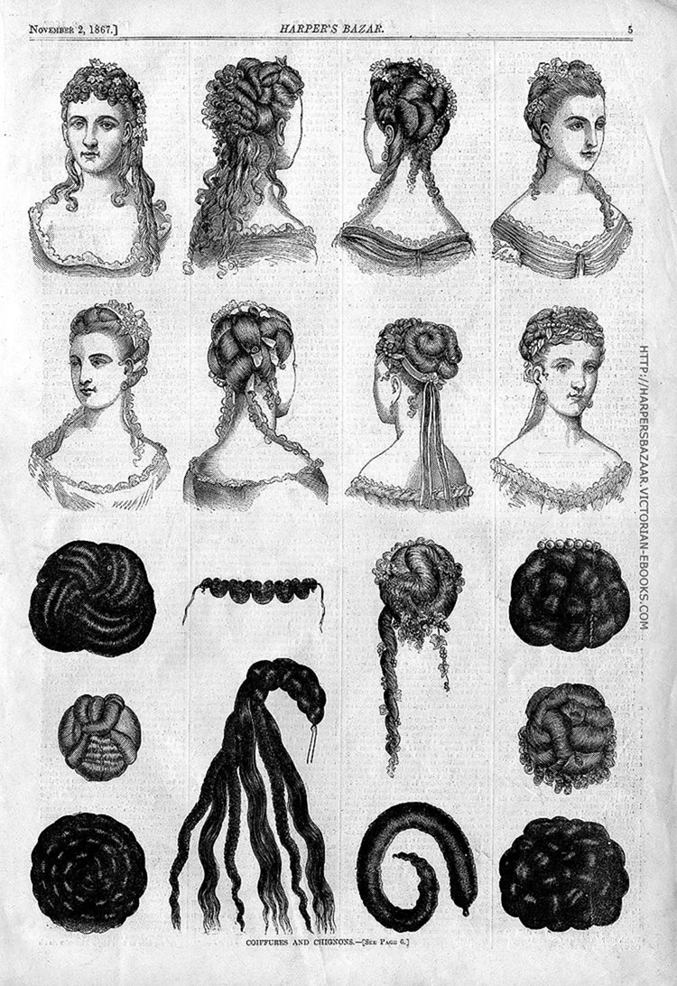 Причёски викторианской эпохи Англия