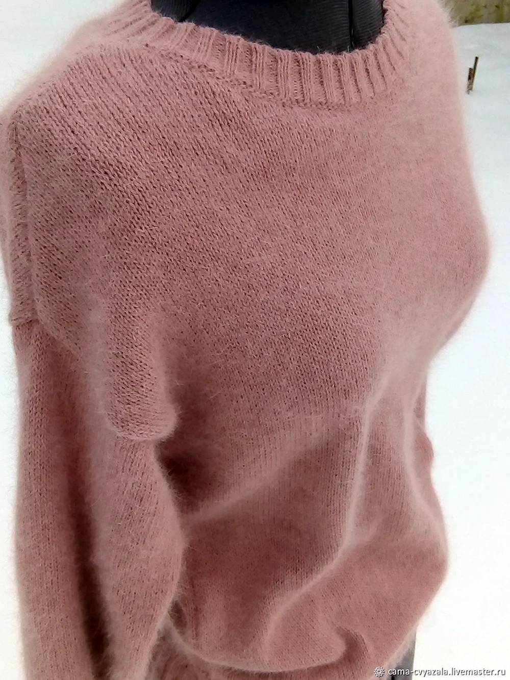 Пуловер из ангоры Etam