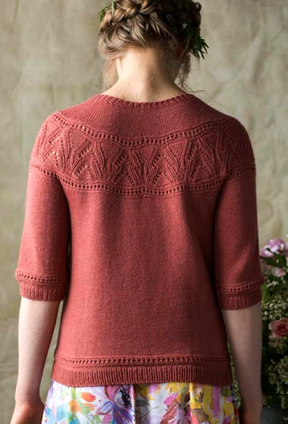 Пуловер Rose Bush от Ирины Аникеевой
