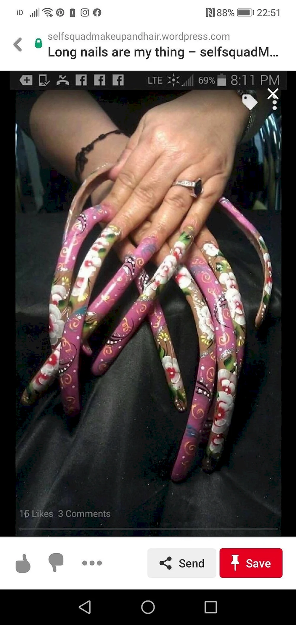 Really long Nails