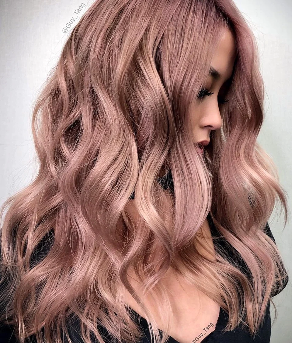 Rose Gold hair