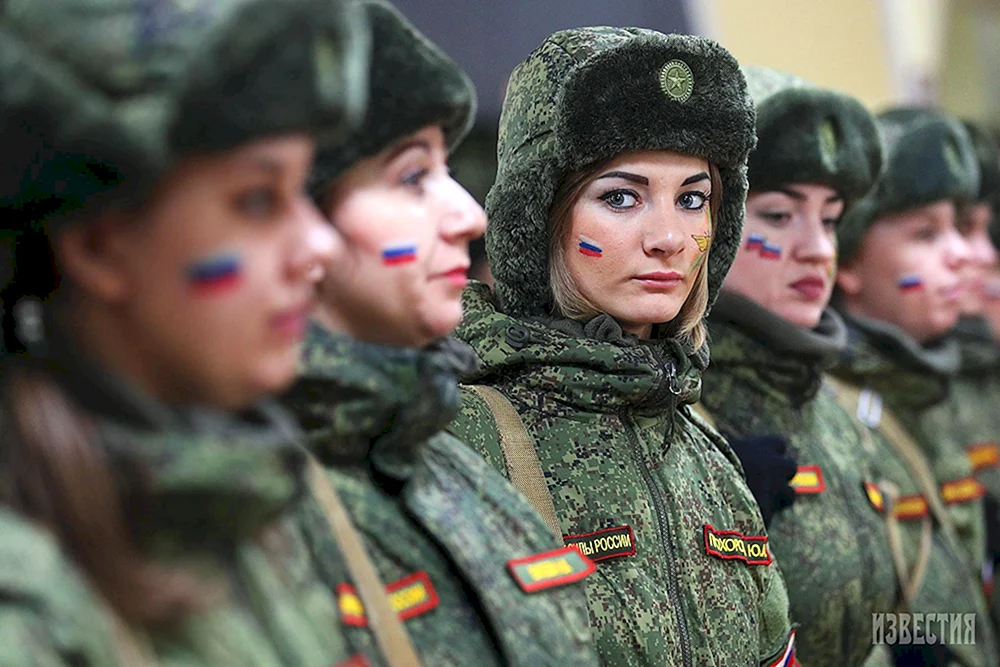 Russian Military March women