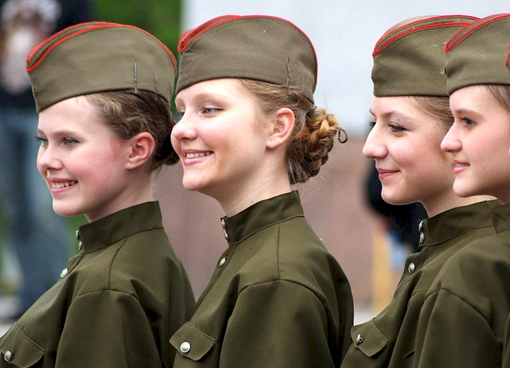 Russian women Soldiers