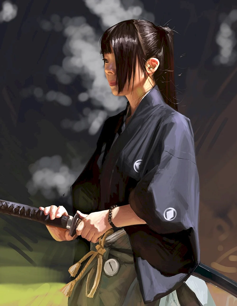 Samurai woman