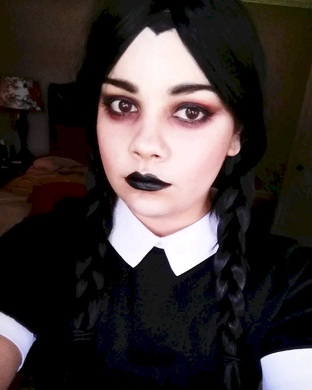 Scary Wednesday Addams Cosplay