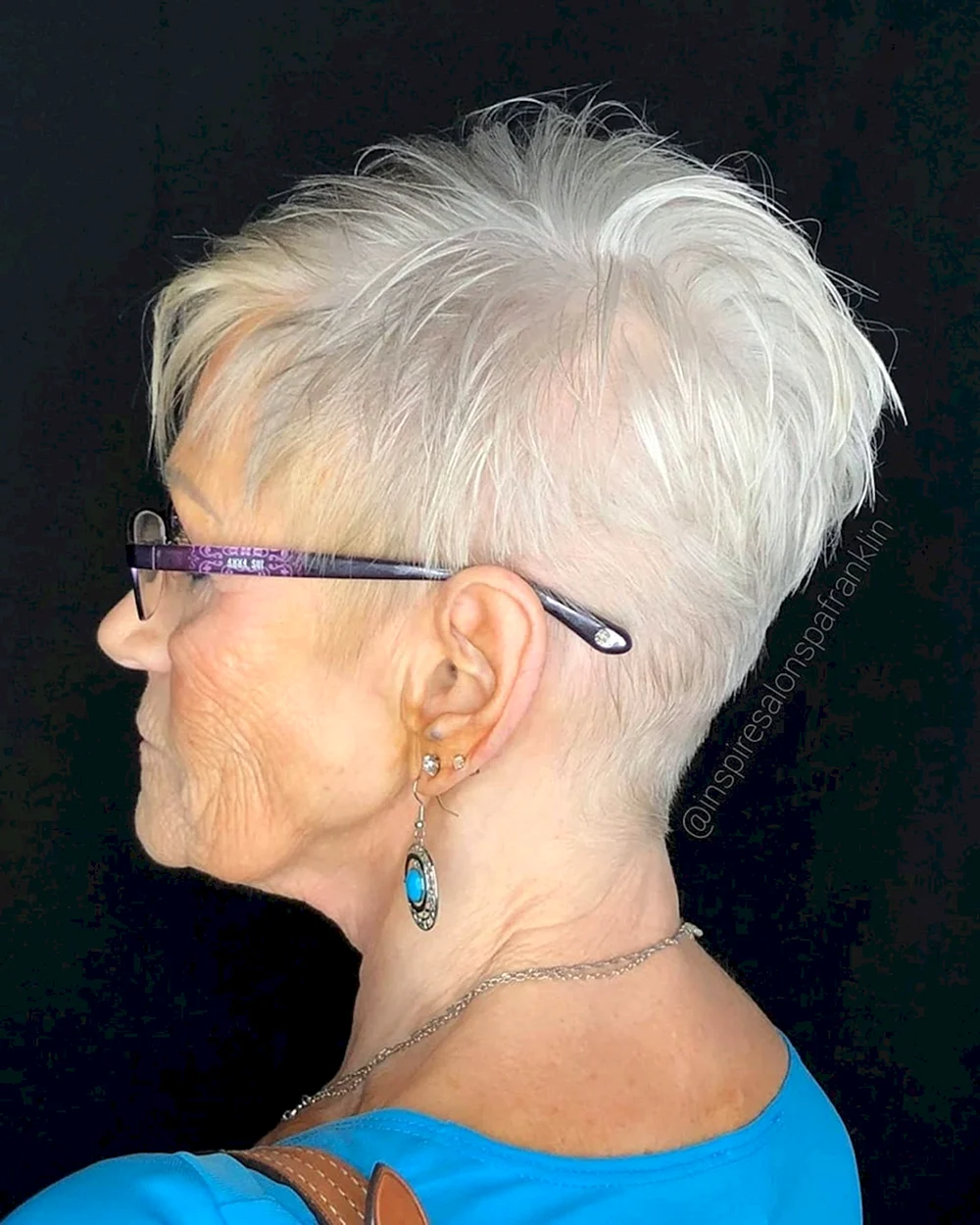 Senior women Pixie Haircut