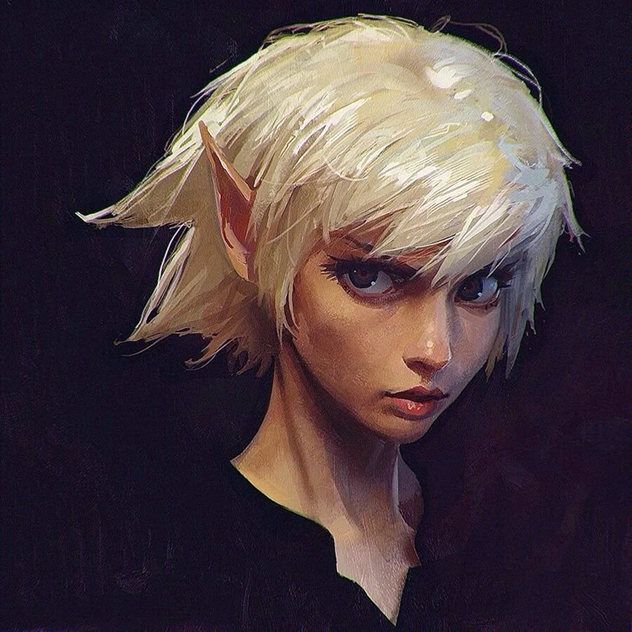 Short hair Elf