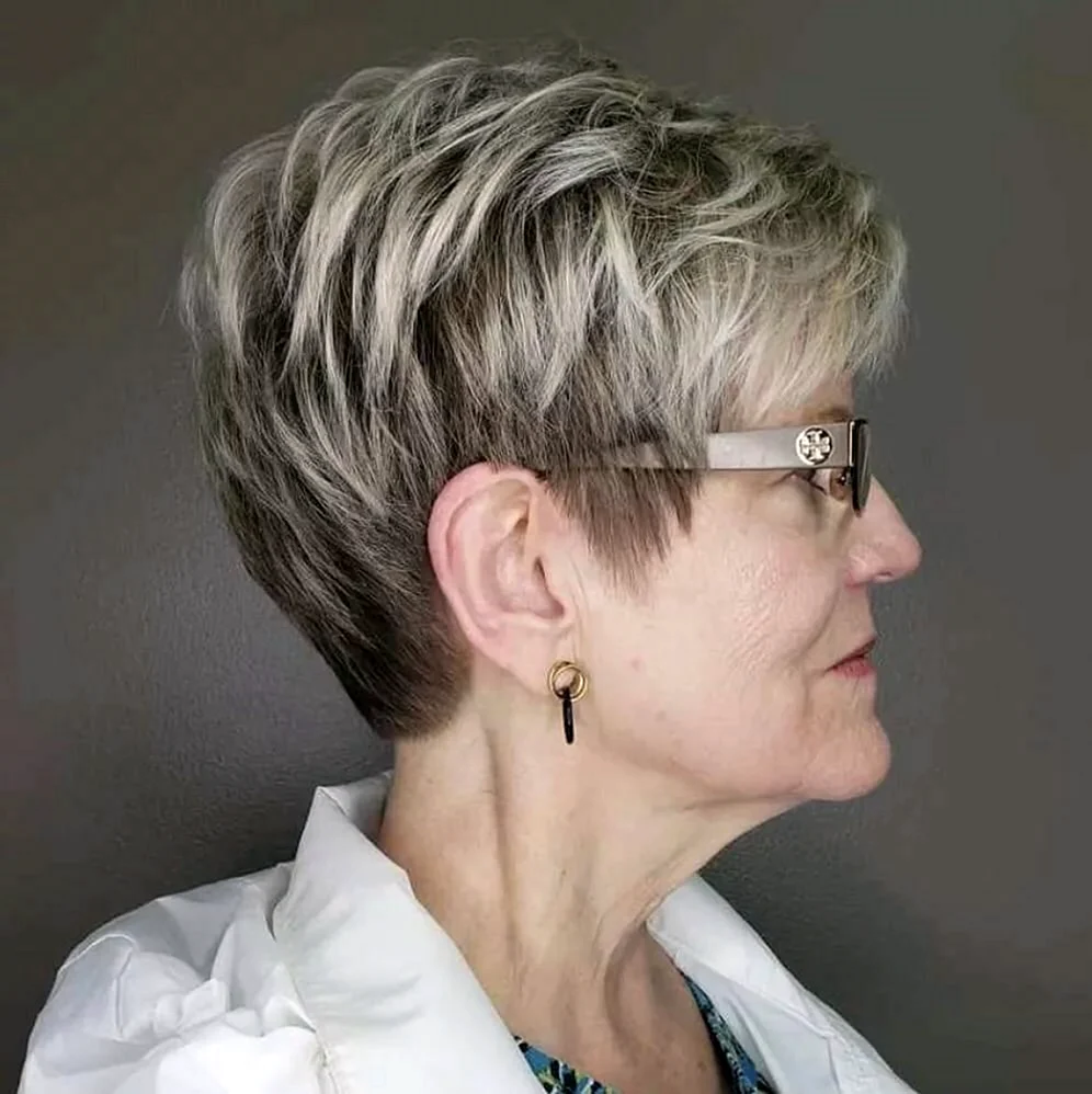 Short Haircut for women over 50