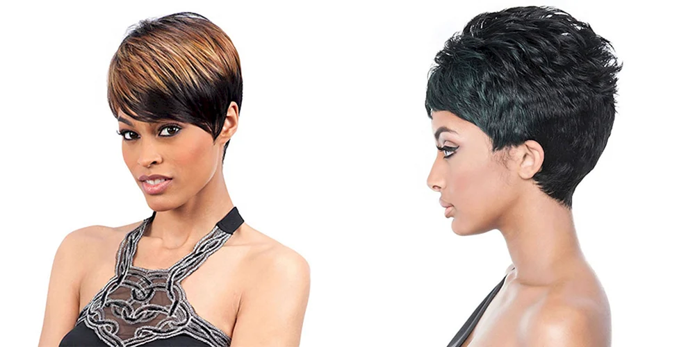 Short Pixie Hairstyle for Black women