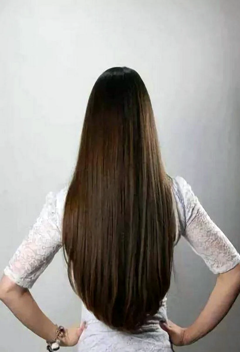 Silk long hair