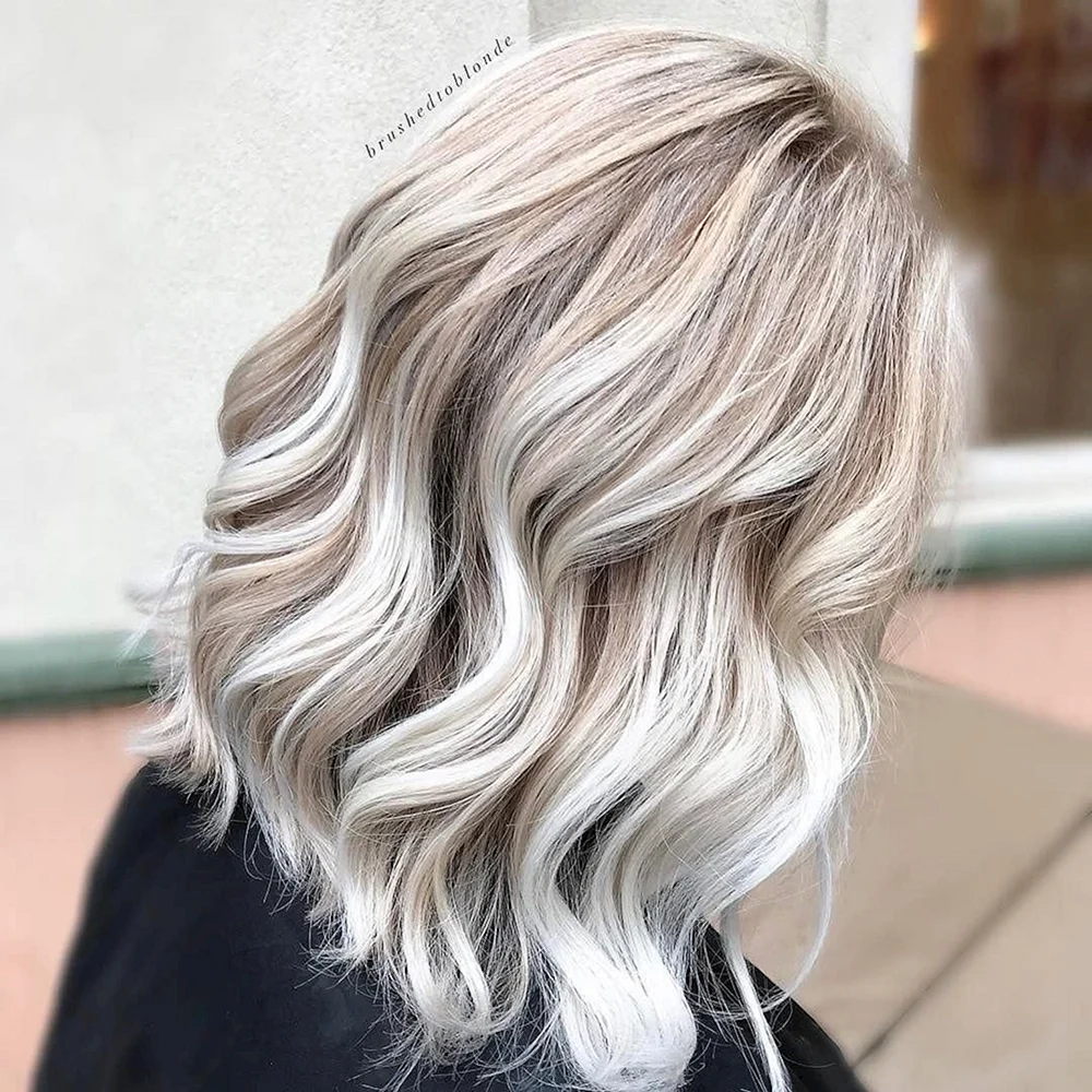 Silver Ice hair Color