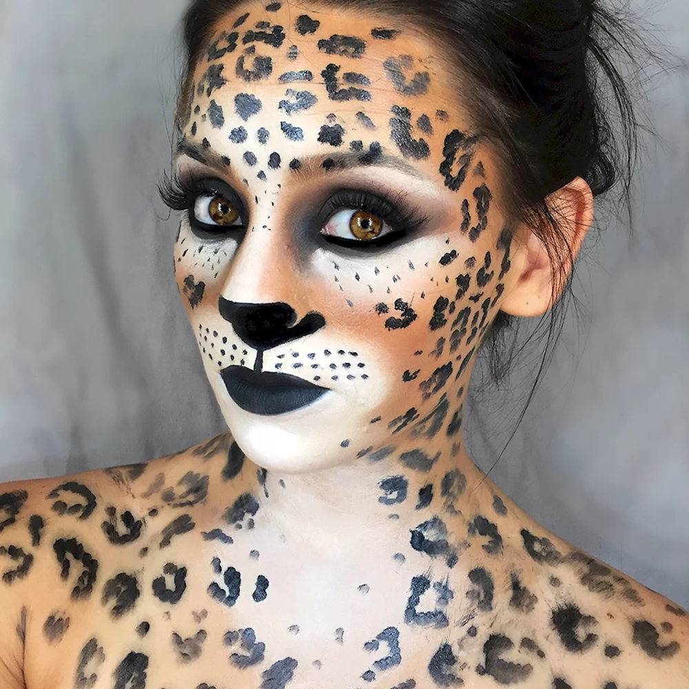 Snow Leopard Makeup