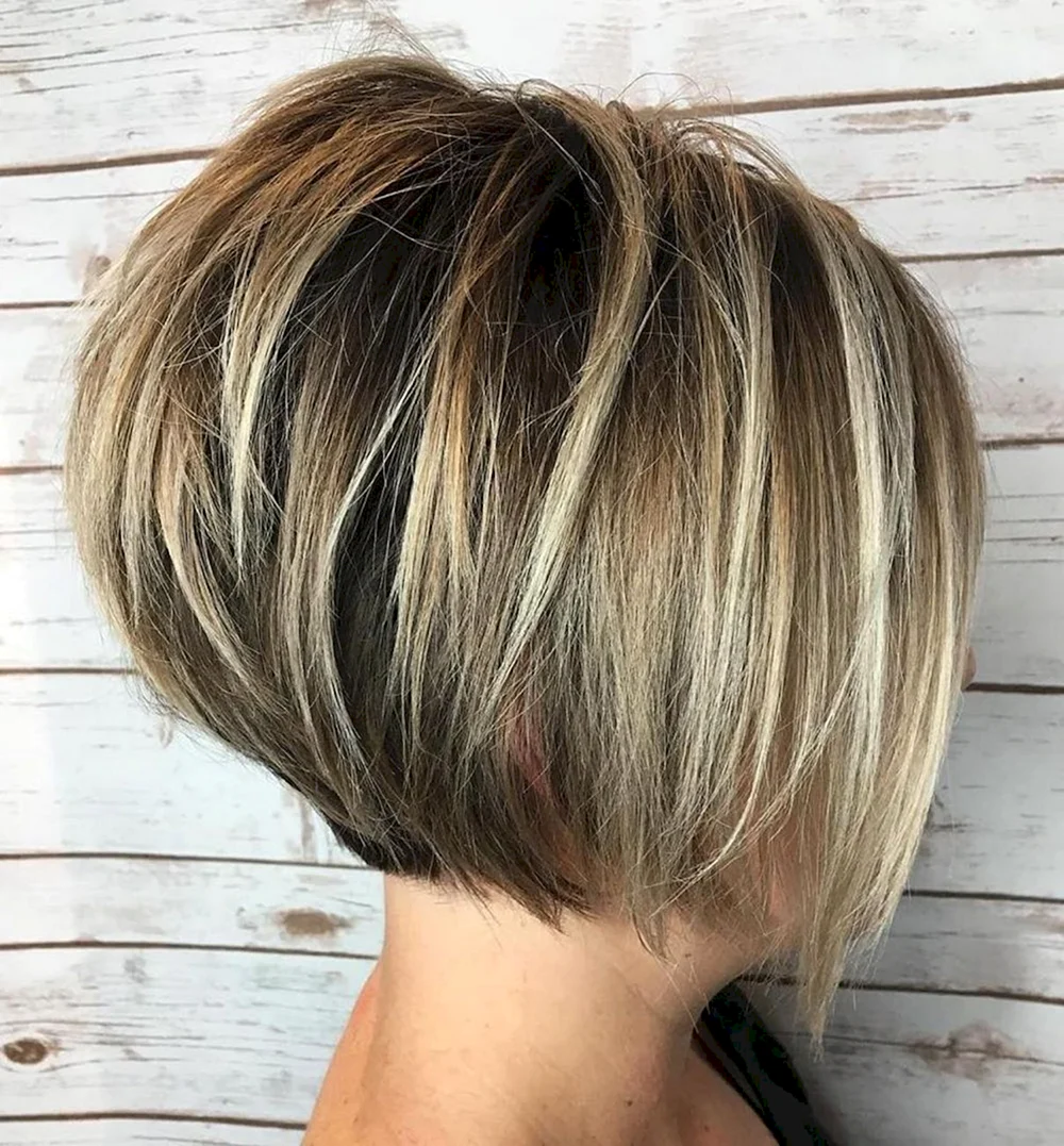 Stacked Bob Hairstyle