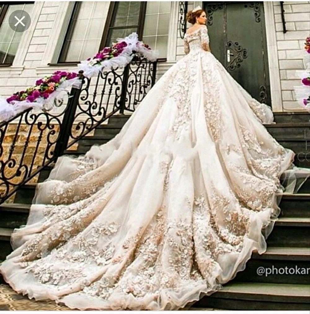 Vestido de noiva бальное платье 2018
