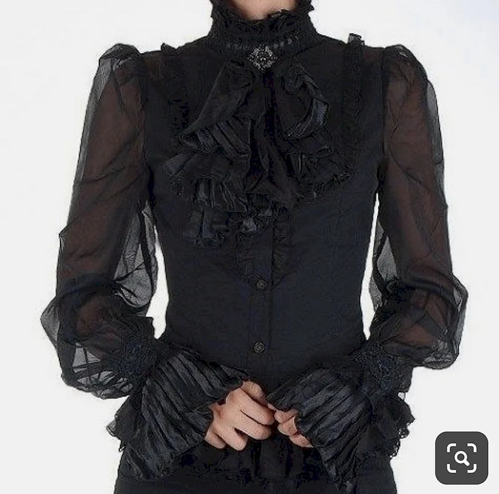 Викторианская эпоха одежда Готика