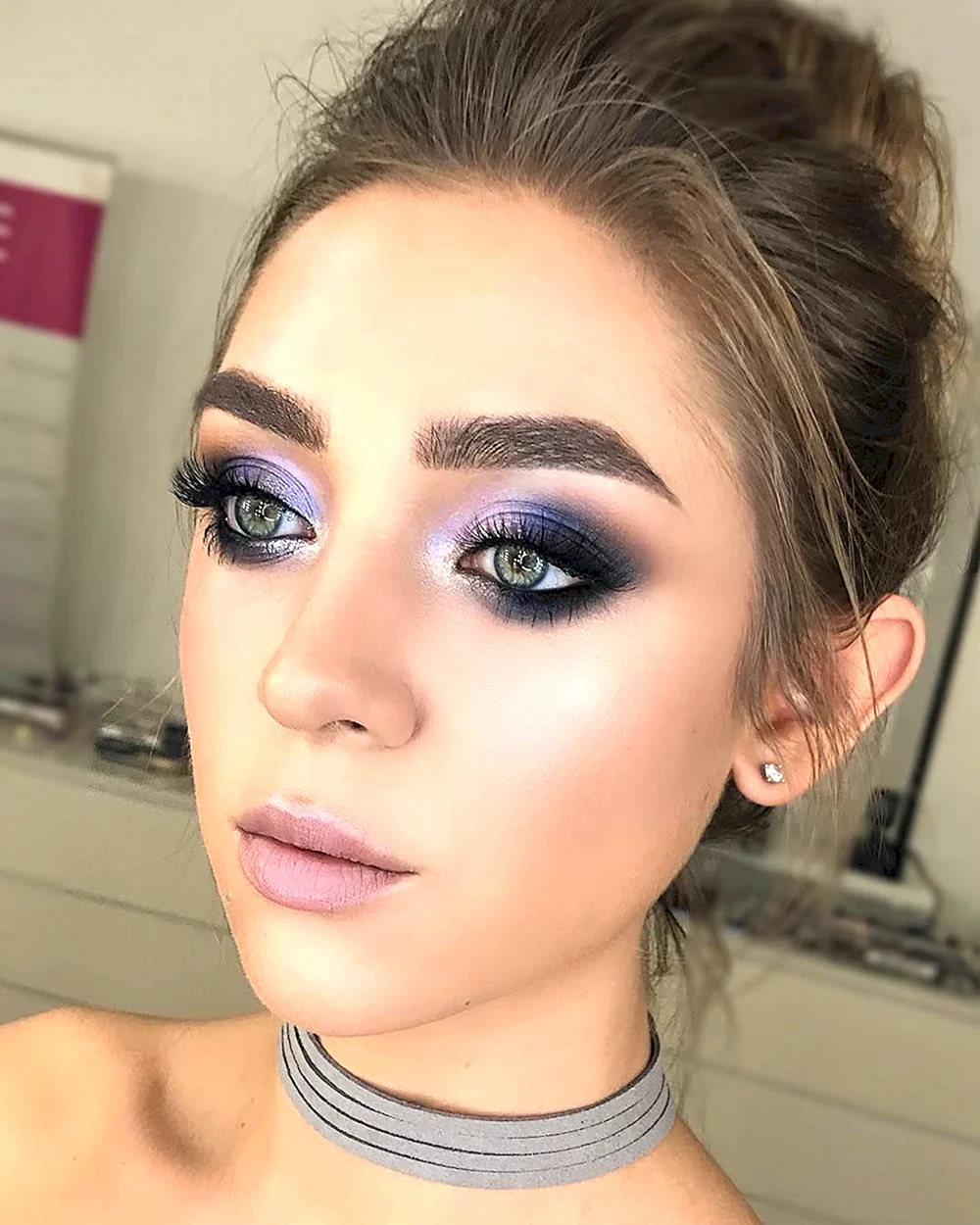 Violet Makeup