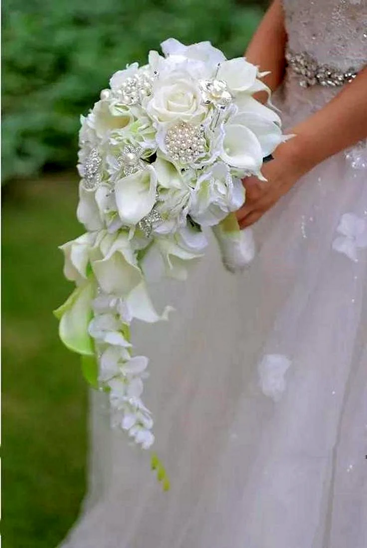 Waterfall Bridal Bouquet