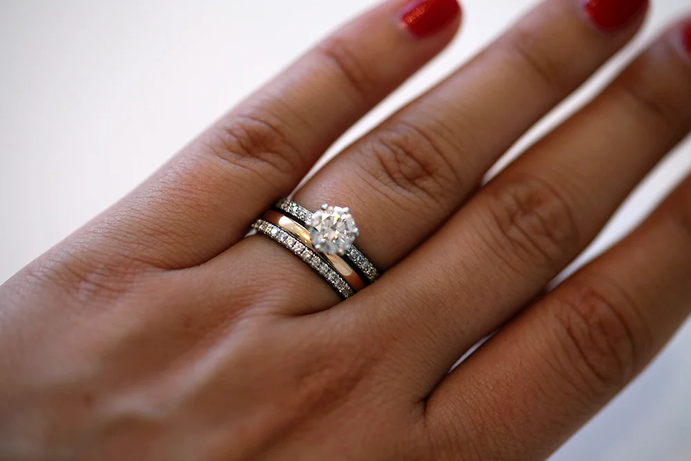 Wedding Band Engagement Ring