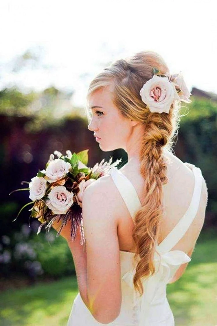 Wedding Hairstyle with Bow