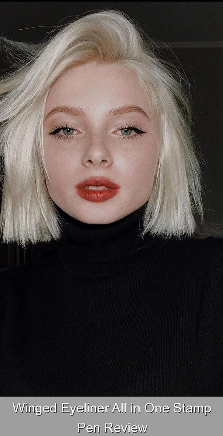White hair Cherry Lips