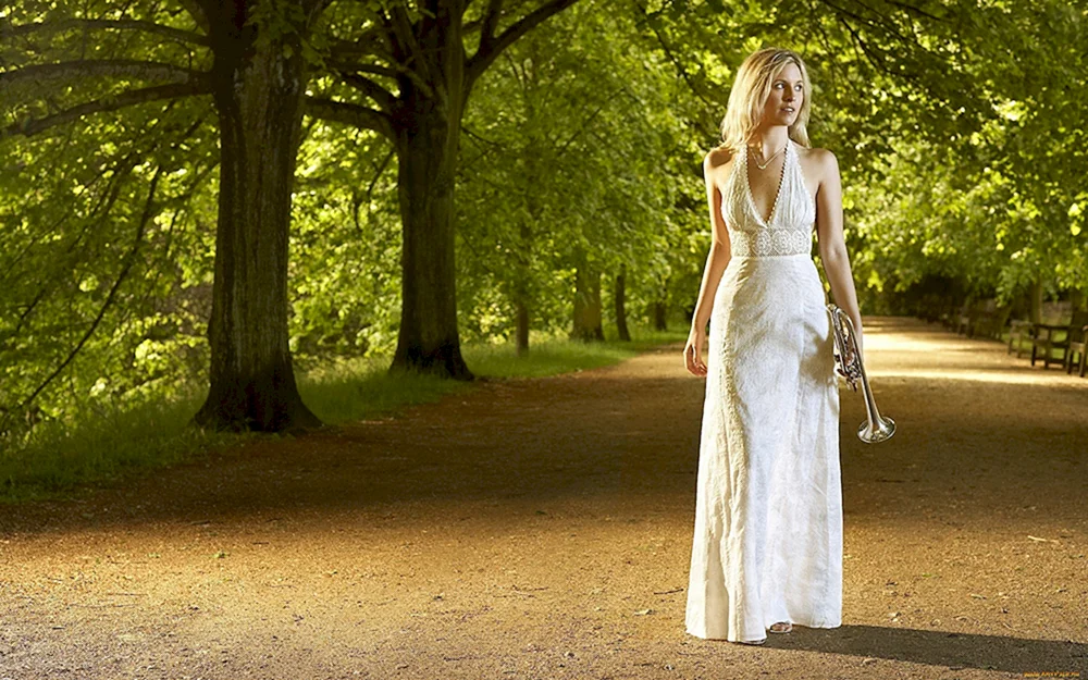 White long Dress