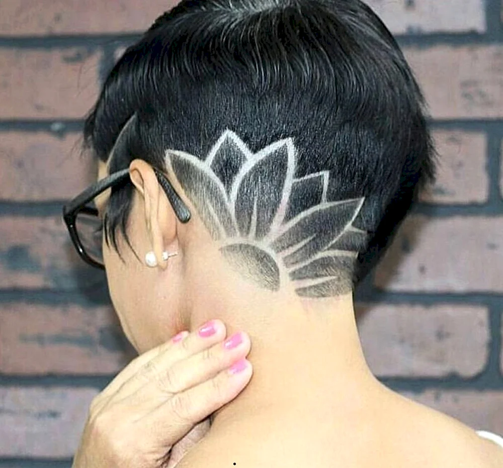 Women Tattoo hair