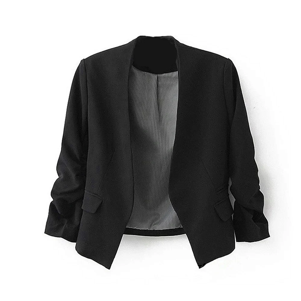 Zara пиджак блейзер с сборенными рукавами