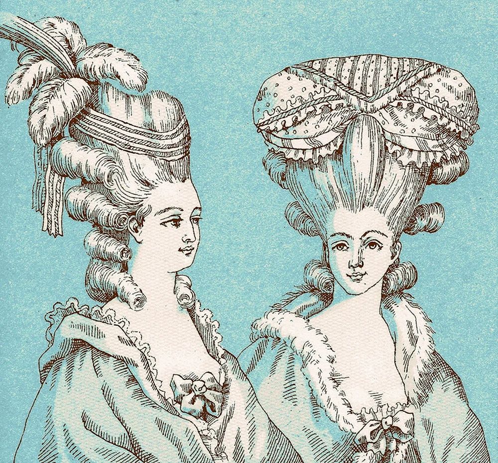 Женские прически эпохи второе рококо 19 век