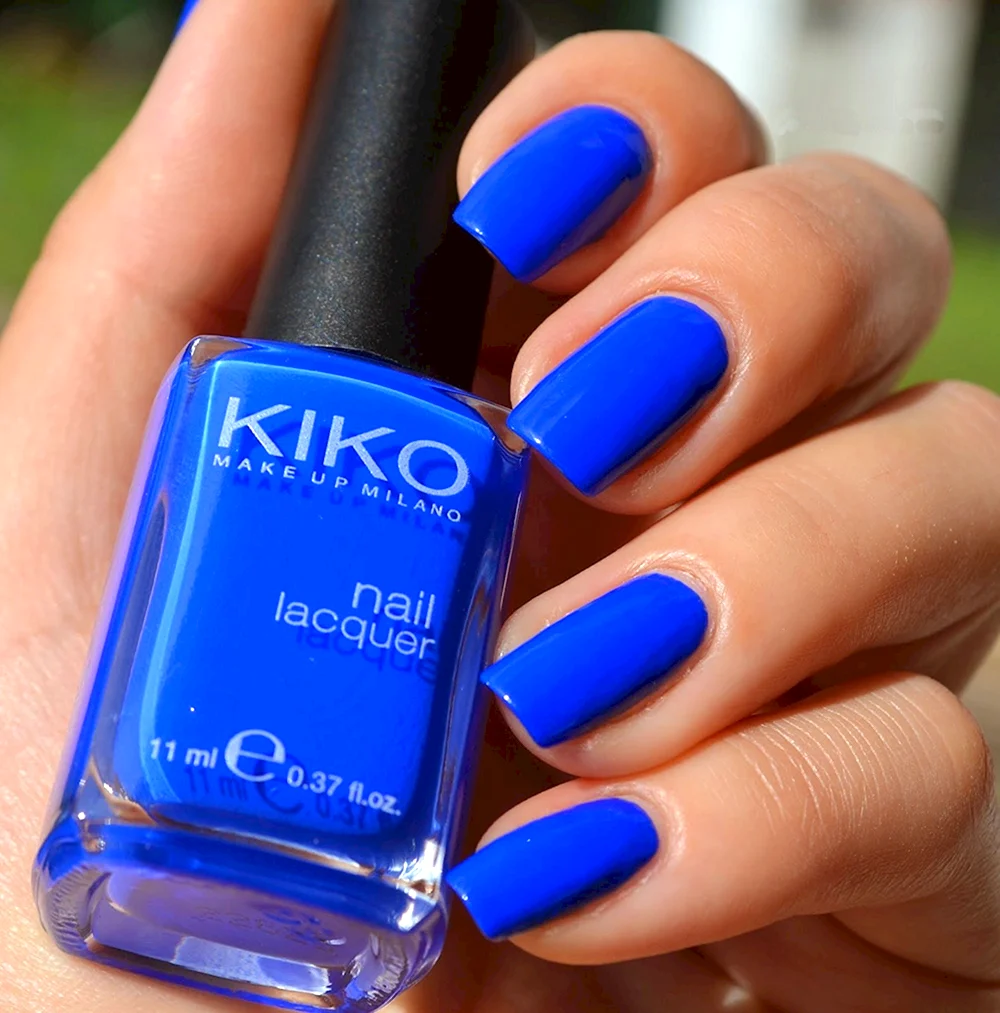 Лак Kiko 336 Electric Blue