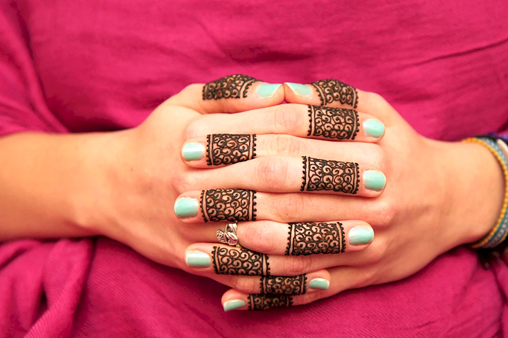 Ногти в марокканском стиле