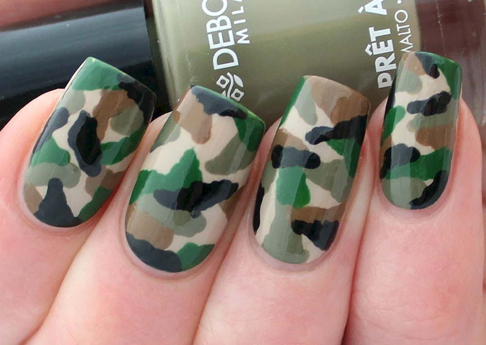 Roxy Camouflage Nail к10